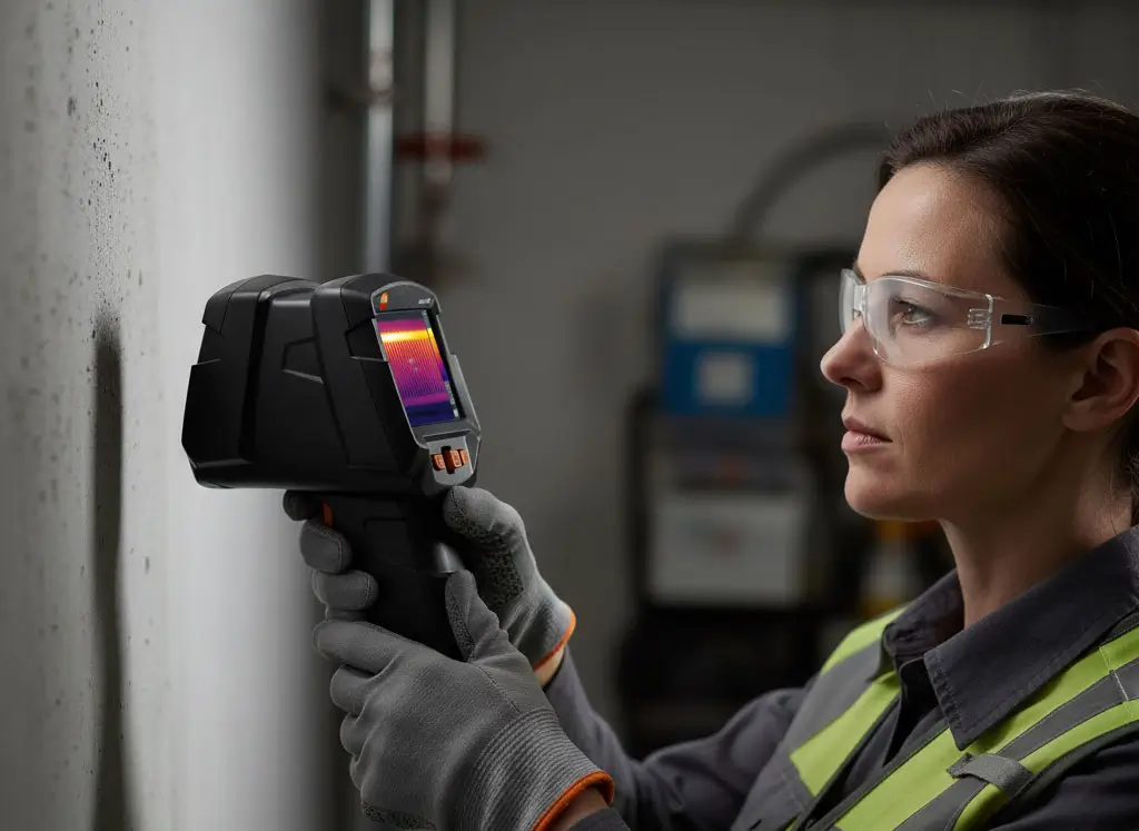 Cameră cu termoviziune - Centru comercial Colizeum